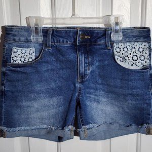 SO girls denim shorts